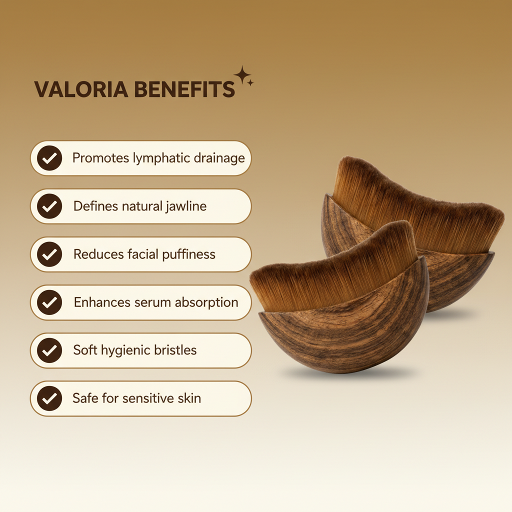 Valoria Lymphatic Contour Brush